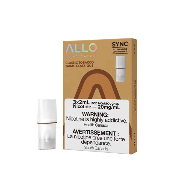 Allo_Sync_Classic_Tobacco pod