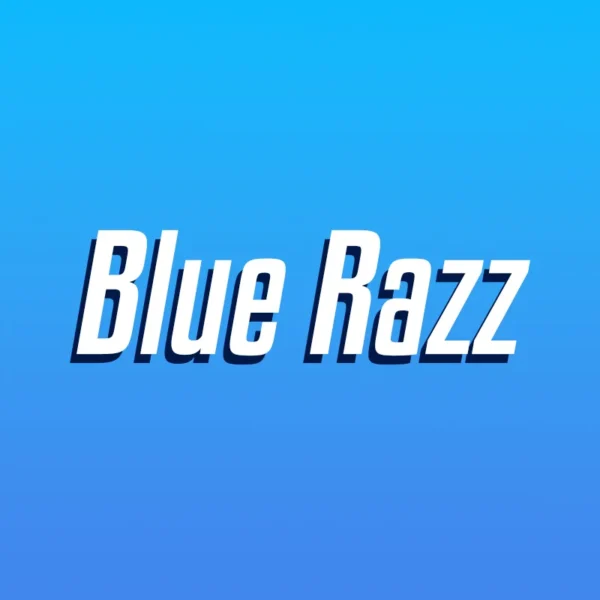 Blue Razz e liquid