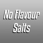 No flavour salts with grey background