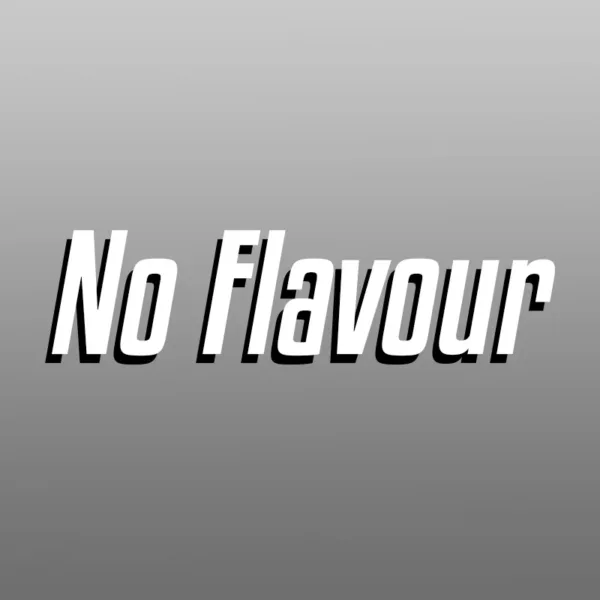 No flavour e liquid