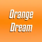 Orange Dream with orange background