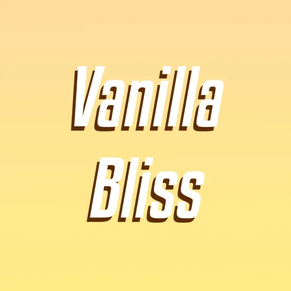 Vanilla bliss e liquid