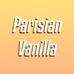 Parisian Vanilla over creamy background